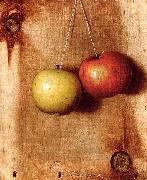 DeScott Evans De Scott Evans: Hanging Apples Spain oil painting artist